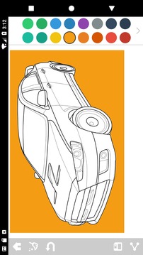 Japanese Cars Coloring Book游戲截圖5
