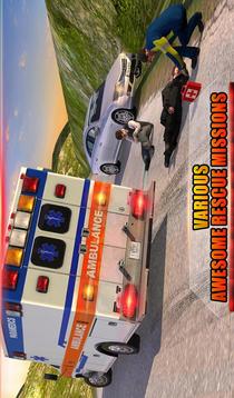 Ambulance Rescue Driving 2016游戲截圖1