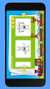 Awesome Easter Eggs Coloring Book游戲截圖3