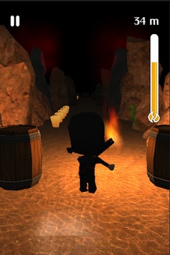 Ninja Torch Run游戲截圖1