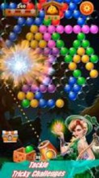 Bubble Real Shooter : Miss Witch Game游戲截圖3