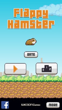 Flappy Hamster游戏截图1