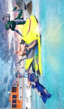 Incredible Monster Vs Sea Dragons Battle Survival游戲截圖3