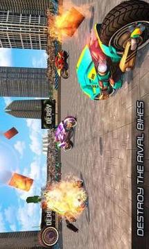 Bike Racing Futuristic Demolition Derby游戲截圖1