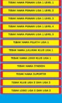 Tebak Klub Sepakbola Indonesia游戲截圖3