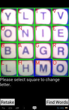 Boggle Solver: Vision游戲截圖2