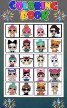 How To Color LOL Surprise Doll -lol ball pop 1游戲截圖1