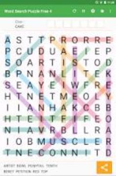Word Search Puzzle Free 4游戲截圖2