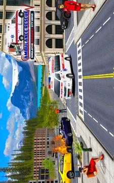 Ambulance Rescue Simulator – Emergency City Drive游戲截圖1