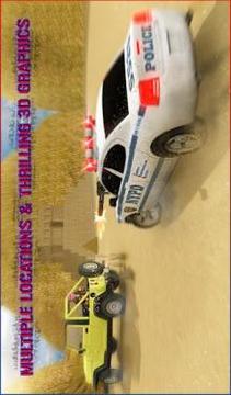 Extreme Police Car Shooter - Criminal Car Chase游戏截图2