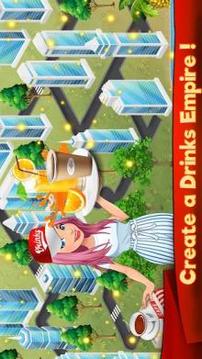 Drinks Maker: Coffee Shop Juice Tycoon Fresh Cafe游戲截圖2