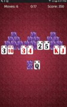 TriPeaks ++ Solitaire游戲截圖1