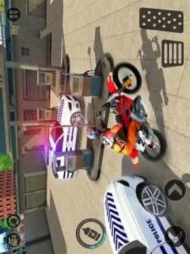 Motorbike Escape Police Chase: Moto VS Cops Car游戲截圖2