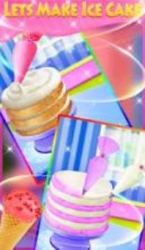 Ice Cream Cones Cake - Cooking Game *游戲截圖4