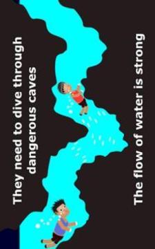Cave Rescue : Tham Luang Cave rescue football team游戲截圖2