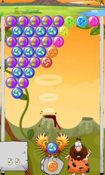 Prehistoric Bubble Shooter游戲截圖2