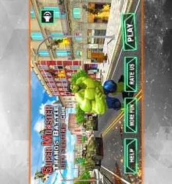 Grand Incredible Monster Superhero Fighting Battle游戲截圖2