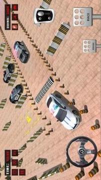 Police Parking Car Games 3D - Parking Free Games游戏截图1