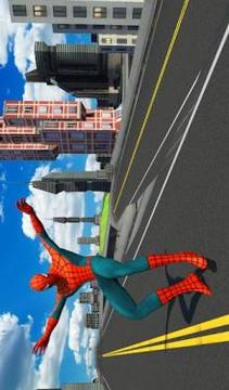Flying Spider Hero City Rescue游戲截圖1