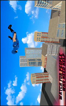 Flying Superhero: City Battle游戲截圖2