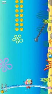 Sponge Submarine : Happy Dive Square Adventure游戲截圖2
