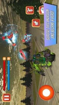 Flying Robot Helicopter Knight游戲截圖3