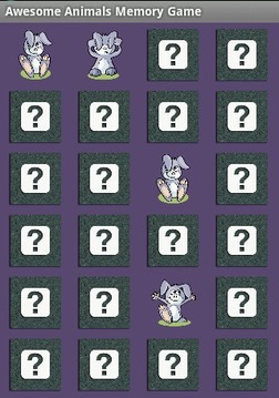 Awesome Animals Memory Game游戲截圖3