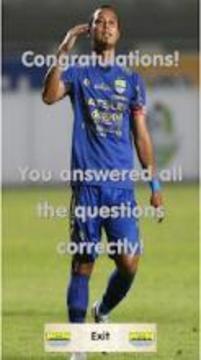 Tebak Gambar Pemain Persib Terbaru 2018游戲截圖4