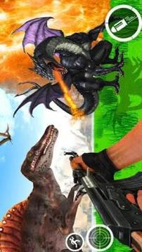 Dragon vs Dinosaur shooting game 2018游戲截圖2