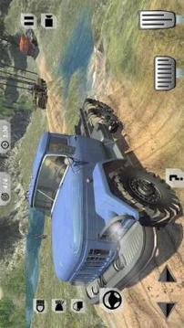 Off-Road Trucker Mountain Drive Simulator游戏截图1