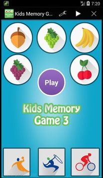 Kids Memory Game 3游戲截圖1