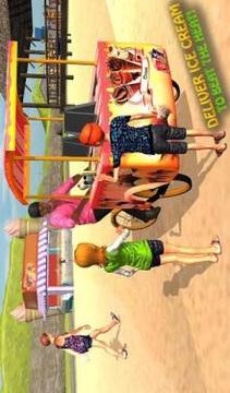 Beach Ice Cream Shop: Ice Cream Delivery Games游戲截圖4