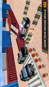 Police Parking Car Games 3D - Parking Free Games游戲截圖2