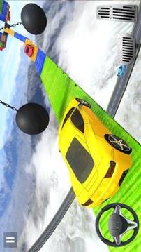 98% Impossible Car Tracks Stunts Driving Simulator游戲截圖3