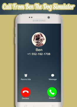 Call From Talking Ben Dog游戲截圖1