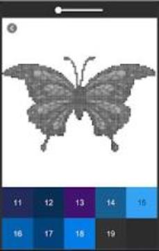 Butterfly Color By Number, Butterfly coloring book游戲截圖2
