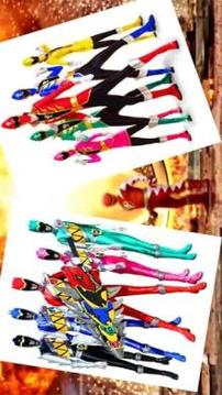 coloring book for power rangers游戲截圖1