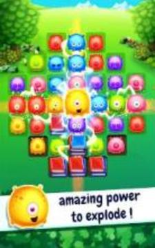 Jelly Monster Splash - Free Jelly Match 3 Mania游戲截圖5
