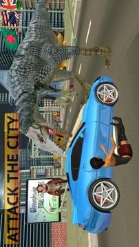 Wild Dinosaur Simulator City Attack游戲截圖2