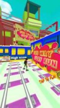 Subway Train Surf Run游戲截圖1