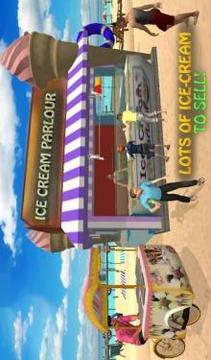 Beach Ice Cream Shop: Ice Cream Delivery Games游戲截圖3