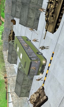 驅動器 軍隊 軍事 卡車 免費游戲截圖1