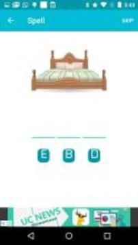 Furniture -Learn, Spell, Quiz, Draw, Color & Games游戲截圖4