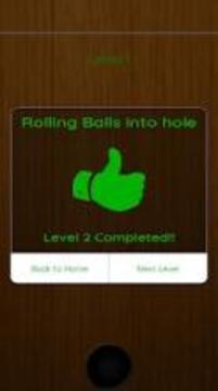 Roll Balls into a hole 2018游戲截圖4