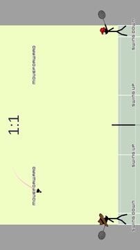 Stickman Badminton League游戲截圖3