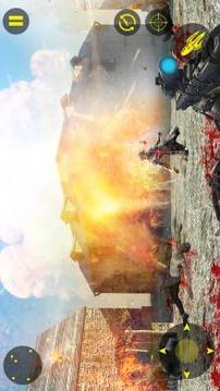 Zombie World Wars Strike: Survive in Infected Fort游戲截圖2