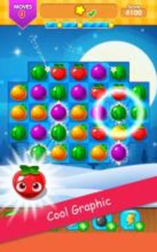 ** Juice Match 3 Fruit Candy Christmas Puzzle游戲截圖3