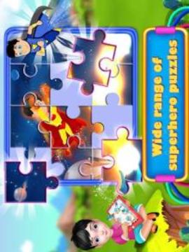 Puzzle Kids Super Hero Shape & Jigsaw Puzzles游戲截圖1