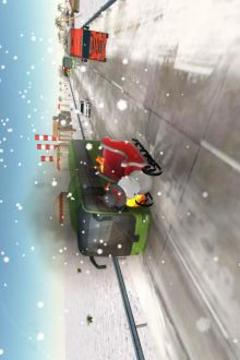 snow sled car crash游戲截圖2