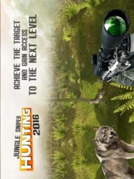 Jungle Sniper Hunting 3D 2016游戲截圖5